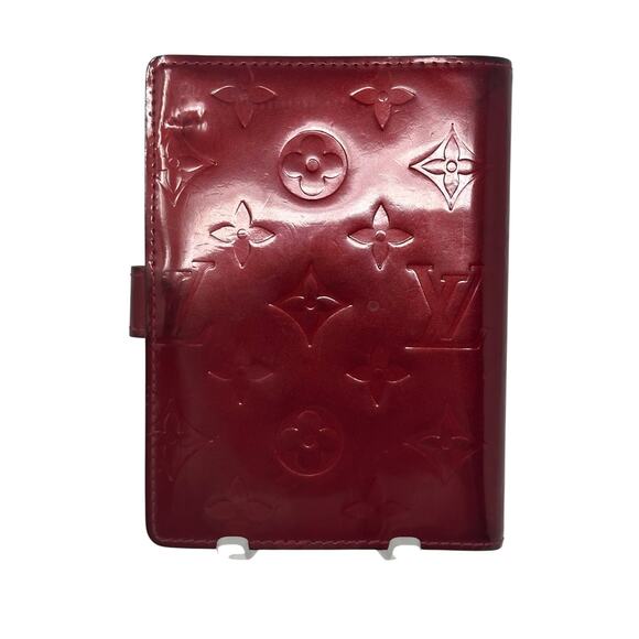 Louis Vuitton LV Agenda PM Cover Vernis Dark Red - Picture 2 of 13